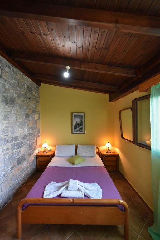 Villa Onar A Stone House With Amazing View Stoupa Bagian luar foto